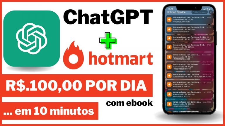 Como ganhar dinheiro com ChatGPT com Ebooks na Hotmart (Tutorial Chat GPT) #chatgpt #chatgpttutorial