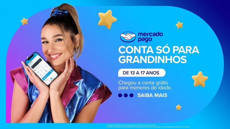 Conta No Mercado Pago (Para Menor De 18 Anos)