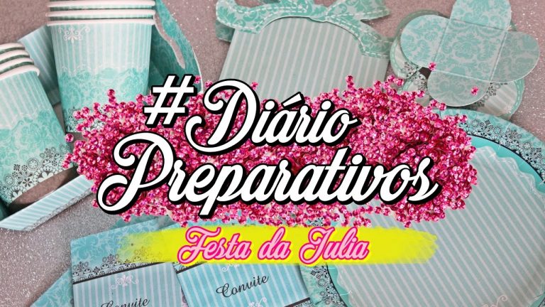 #DIÁRIO|PREPARATIVOS FESTA DA JULIA – (Definindo tema e cores)