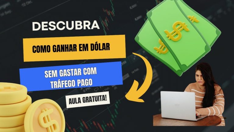 💸 Descubra Como Ganhar em Dólar Sem Gastar com Tráfego Pago – Aula Gratuita! 🎓