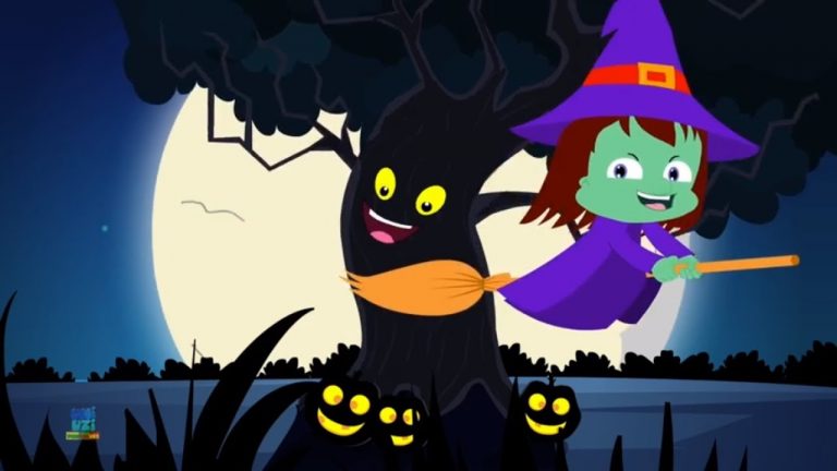 Desenhos Animados do dia das Bruxas | Halloween Tree  | Halloween Cartoons | Kids Rhymes