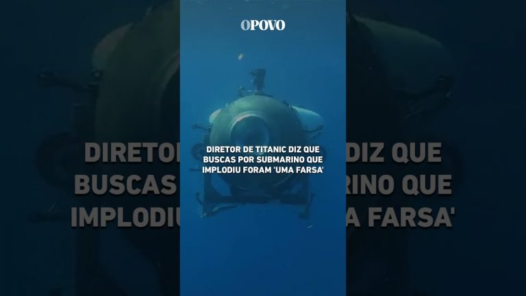 Diretor de Titanic diz que buscas por submarino que implodiu no fundo do mar foram 'uma farsa'