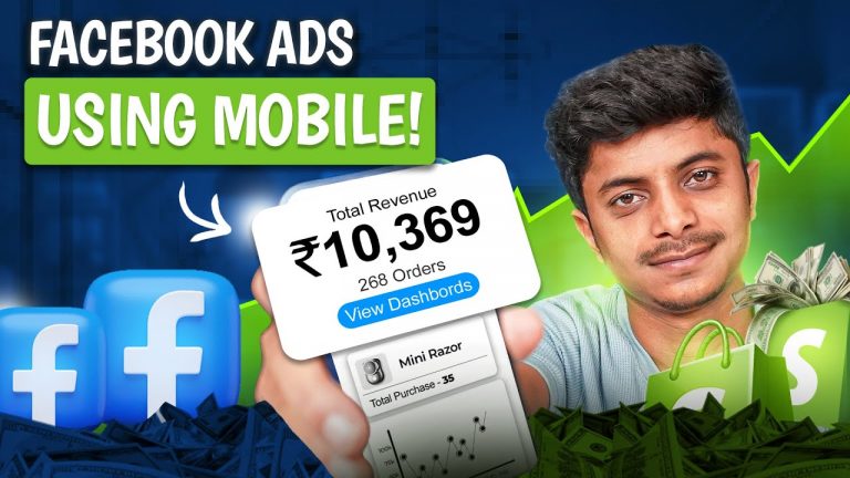 Facebook Ads Tutorial Using Mobile Phone Only | For Beginners (2024) 🔥