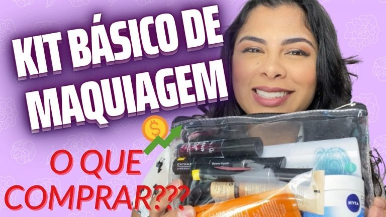 KIT DE MAQUIAGEM BÁSICO PARA INICIANTES