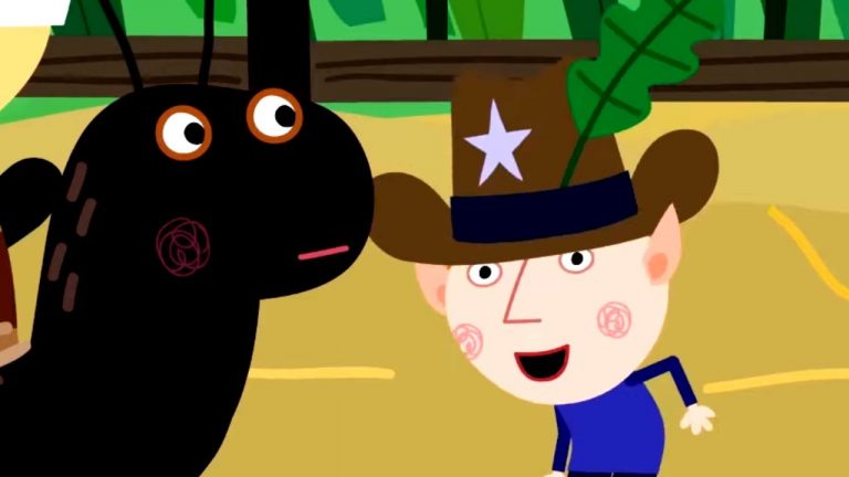 Le Petit Royaume de Ben et Holly | La course des cowboys | Dessin animé