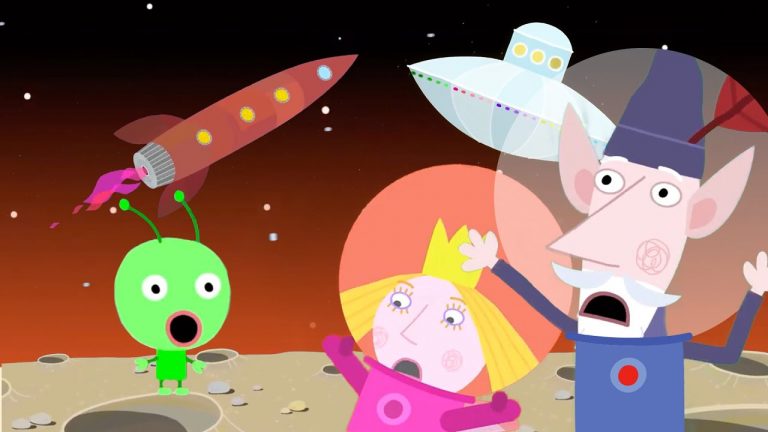 Le Petit Royaume de Ben et Holly 🚀 Pique-nique sur la Lune 🚀 Dessin animé