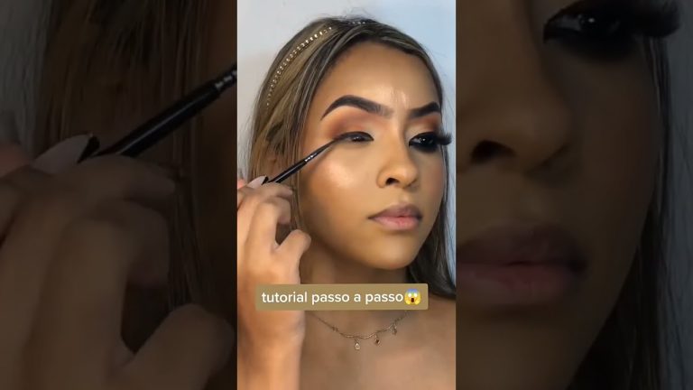 MAKE PERFEITA| TUTORIAL PASSO A PASSO #makeup #maquiagem #shorts #short #shortsvideo #shortsvideos