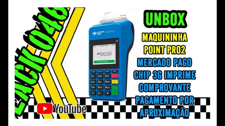 🔴 MAQUININHA POINT PRO 2 MERCADO PAGO | BLACK 046 |