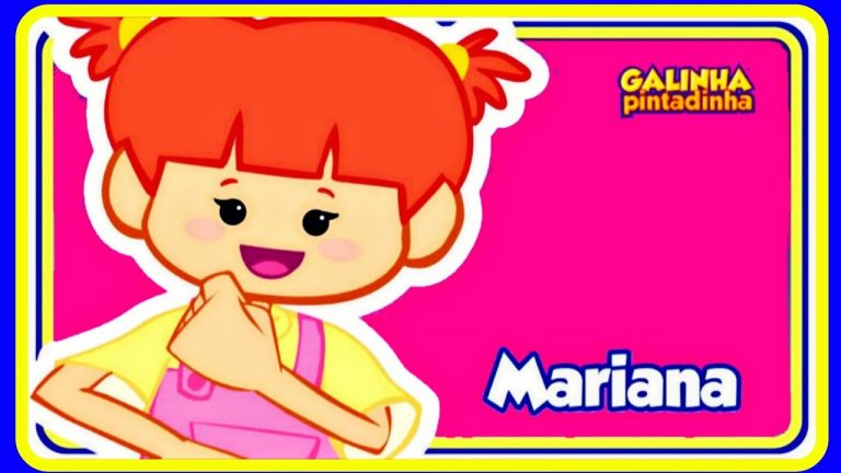 MARIANA CONTA 1 / galinha pintadinha 1 2 3 completo mini musicas / Canção infantil animada completa