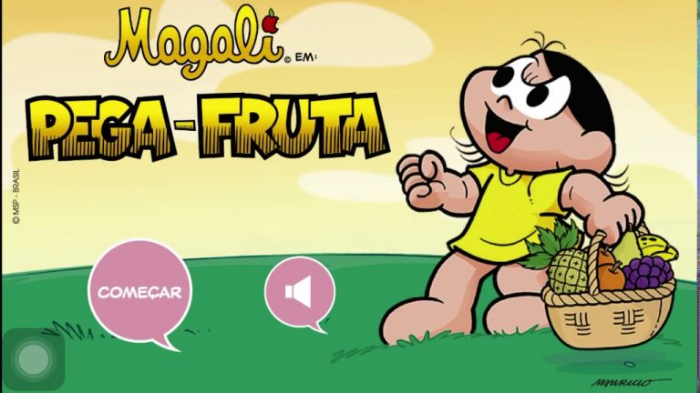 Magali Pega fruta – Mônica  toy – Turma da Mônica – Jogo Magali turma da Monica