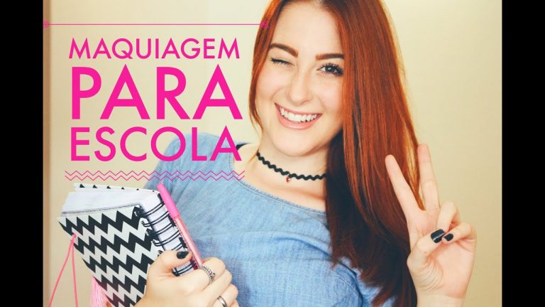 Maquiagem Para Ir a Escola! #VoltaasAulas