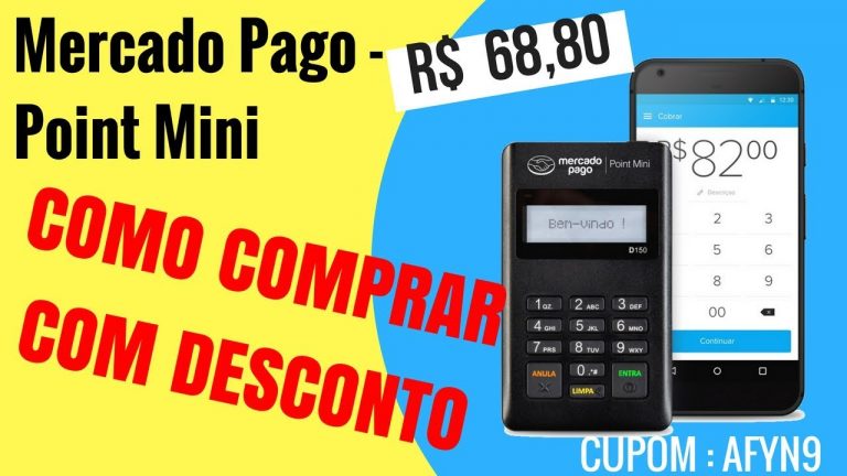 Maquininha Mercado Pago Point Mini – Como comprar com DESCONTO