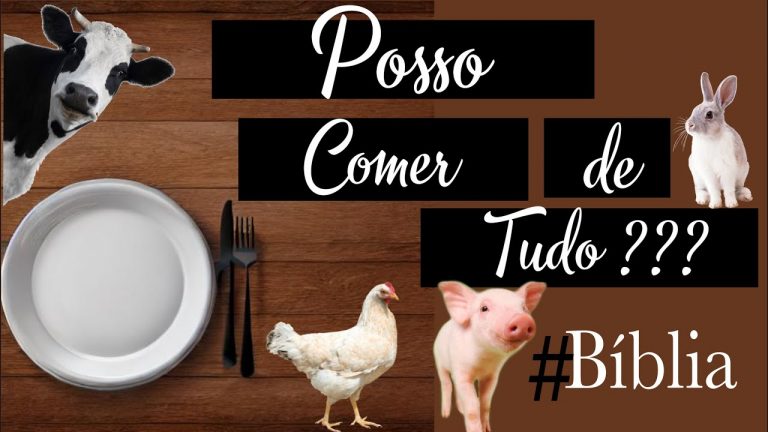 POSSO COMER DE TUDO ??? #Biblia#estudo