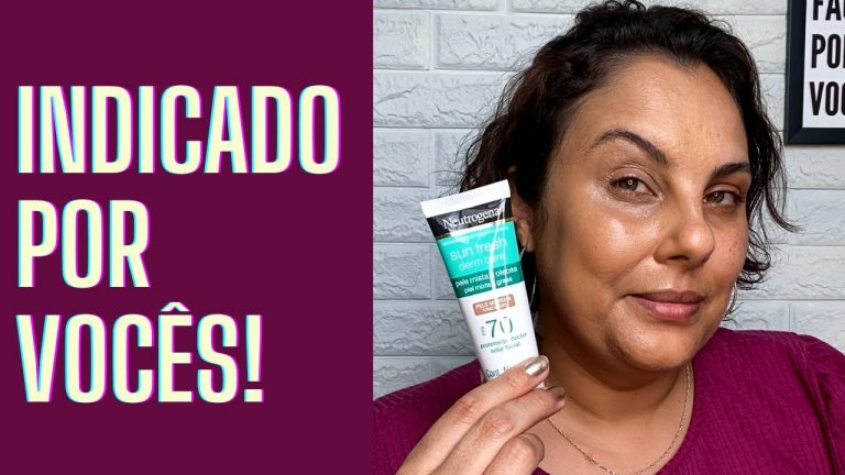 PROTETOR SOLAR COM COR NEUTROGENA SUN FRESH DERM CARE PELE MISTA A OLEOSA MORENA FPS 70 | RESENHA