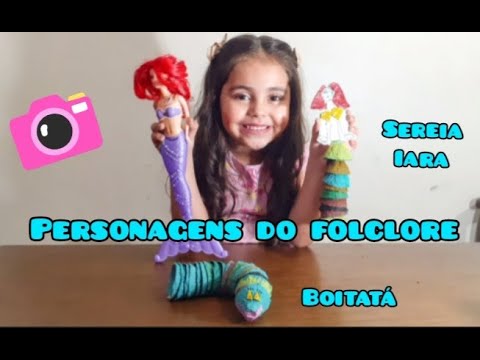 Personagens do Folclore Brasileiro – Sereia Iara e Boitatá