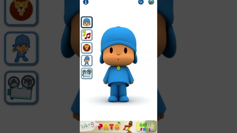 Pocoyo em português – jogo educativo – mímica de animais