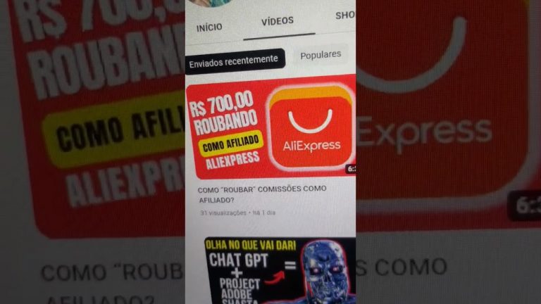 Roubando comissões como afiliado Aliexpress