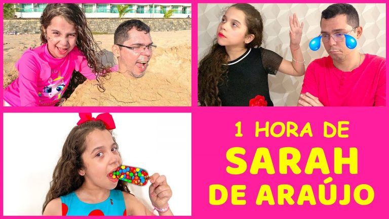 SARAH DE ARAÚJO 1 HORA DE VIDEO COM PAPAI