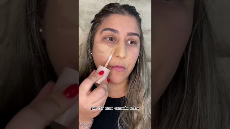 SUA BASE ABRE NO NARIZ?? #makefacil #makes #maquiagem #truques #tutorial #makeuptutorial #shorts