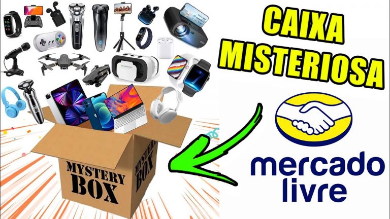 SUPER CAIXA MISTERIOSA MERCADO LIVRE  de R$100!! Vale a pena?! #caixamisteriosa