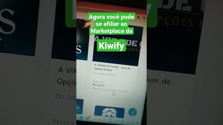 Seja Um Afiliado Na Kiwify Link Fixado