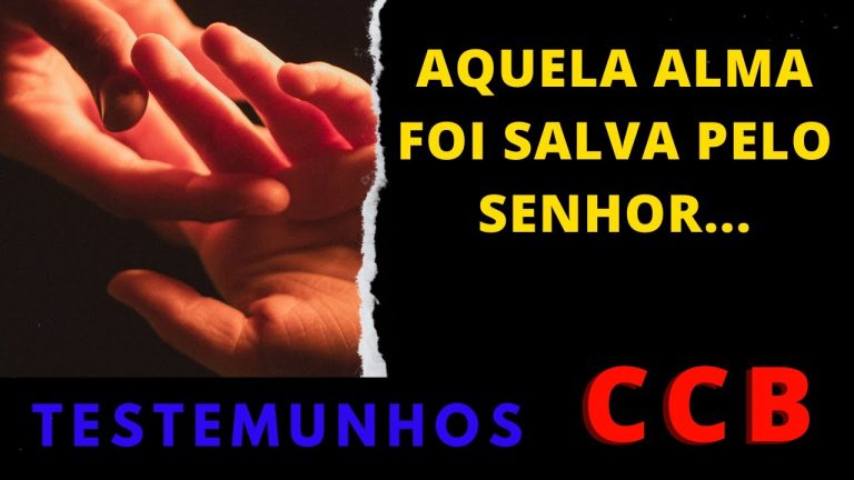 TESTEMUNHO CCB, aquela ALMA foi salva pelo SENHOR, biblia online e oração.