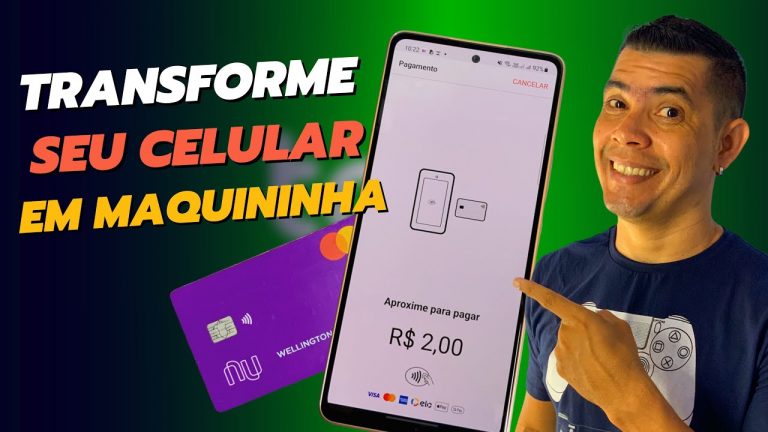 TRANSFORME SEU CELULAR EM MAQUININHA DE CARTÃO DE CRÉDITO PARA RECEBER SEUS PAGAMENTOS!