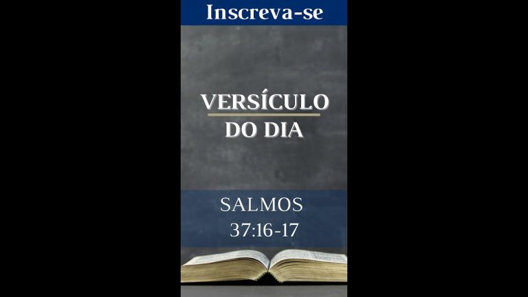 Versículo do dia – Salmos 37:16,17 🙏 minuto com Deus #biblia  #shorts  #versiculos #mensagem #minuto