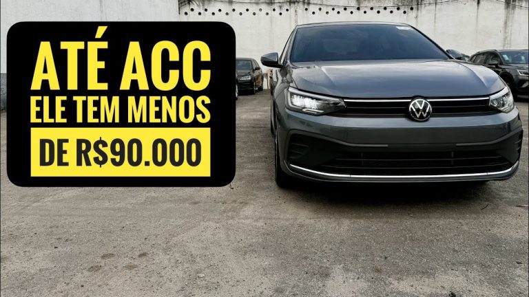 🔴 Virtus 1.0 TSI de entrada Automático – ATÉ ACC ELE TEM! 😱