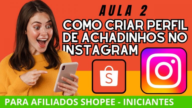 aula 2: como criar nome de perfil de achadinhos no Instagram (afiliado Shopee)