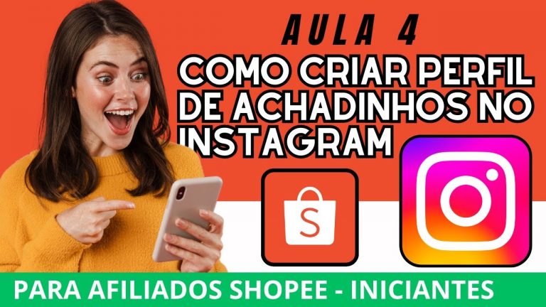 aula 4: como criar foto/imagem para perfil de achadinhos (afiliado Shopee)