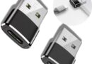 Adaptador USB Tipo C para USB-A OTG 30W (Kit 2 Peças) | Carregamento Rápido + Transferência de Dados 480 Mbps | Compatível com iPhone 11 12 13 14 Pro Max, Android, MacBook, Carro e CarPlay