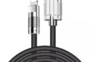 Casepro Cabo Carregador Turbo Rápido USB Lightning 120W para iPhone 14 13 12 11 XR X 8 7 6S 6 5 Pro Max, iPad, Preto
