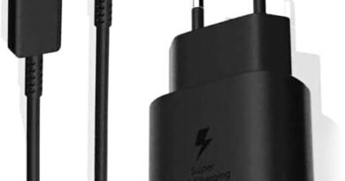 Carregador COM CABO Tipo C 25W para Samsung 3A Fast Charge Preto Original Compatível com S21 FE S22 PLUS S23 S24 ULTRA