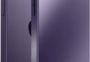 Capa case vidro temperado NanoGlass compativel com Iphone 15 /Pro/Max,iphone 14 /Pro/Max,iphone 13 /Pro/Max suporta Mag-safe (Roxo, Iphone 13 Pro (6.1 polegadas três câmeras))
