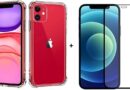 Kit Capinha + Pélicula Premium – Case Anti Schok Slim Para iPhone 11 Capa trânsparente Anti Impacto Linha Luxo – (Toda Linha Apple Iphone 11/12/13/14/15/16 Pro/Pro Max)