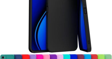 Capa Celular Case Compatível Motorola Moto G35 Silicone Aveludada Com Proteção De Câmera (AZUL PISCINA)