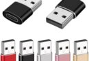 Kit com 3 Adaptadores Tipo-C para USB 2.0 Cores Variadas. Compatível com Android e iPhone 11/12/13, compatível com Apple CarPlay e Android Auto em dispositivos USB.