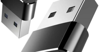 Adaptador OTG Conversor Plug Usb C Fêmea Para Usb Macho Para iPhone 11 12 13 14 Pro Max (Preto)