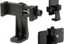 Suporte Adaptador d Telefone Celular iPhone Samsung Motorola Xiaomi 360 Graus Giratório Rotativo Horizontal Vertical Clipe p/Tripé IMAGEMTECH I2 ITWO
