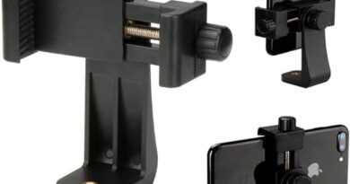 Suporte Adaptador d Telefone Celular iPhone Samsung Motorola Xiaomi 360 Graus Giratório Rotativo Horizontal Vertical Clipe p/Tripé IMAGEMTECH I2 ITWO
