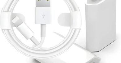 Carregador USB 10W + Cabo Lightning 1m Original Compatível iPhone 6 ao 12 Pro Max | Carregamento Seguro e Eficiente 1m, Compatível com iPhone 6/6s/7/8/Plus/11/12/XS/ProMax/X/XR/5S, Branco