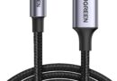 UGREEN Cabo Lightning de certificação MFi – Cabo USB C de 90 graus para Lightning 3FT compatível com iPhone 14/14 Pro/14 Pro Max, iPhone 13/12/11/X/XR/XS/8 Series, iPad, AirPods Pro