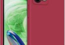 Capa Capinha Case Para Xiaomi Redmi Note 12 Pro 5G Silicone Forro Aveludado Proteção Premium (MARSALA)