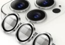 Kit Película Protetora Prata de Lente para Câmera Anti Impacto Anti Riscos Máxima Proteção – Compatível com o Modelo iPhone 15 Pro Max