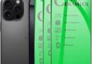 [GL CASES] Kit 3x Pelicula iPhone 16 Pro Em Cerâmica Película iPhone 16 Pro Com Cobertura Total Da Tela Pelicula Flexível Resistente Ultra Fina Não Quebra E Não Trinca Anti Impacto Queda e Choque