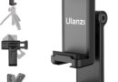 ULANZI Suporte adaptador de tripé de telefone ST-22, suporte ajustável para celular com 2 frias, braçadeira universal para smartphone, suporte horizontal vertical para iPhone, Samsung Galaxy e