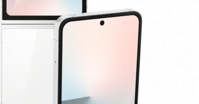 Samsung Galaxy Z Flip7 FE, 256GB 8GB RAM Tela 6,7″, Galaxy AI – Branco