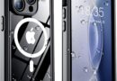 Temdan Capa magnética à prova d’água para iPhone 14 Pro Max, protetor de tela integrado [IP68 debaixo d’água][compatível com MagSafe] [militar à prova de queda] capa protetora para iPhone 14 Pro