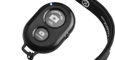 CamKix Controle remoto do obturador da câmera com tecnologia sem fio Bluetooth – Crie fotos e vídeos incríveis com as mãos livres – Funciona com a maioria dos smartphones e tablets (iOS e Android)
